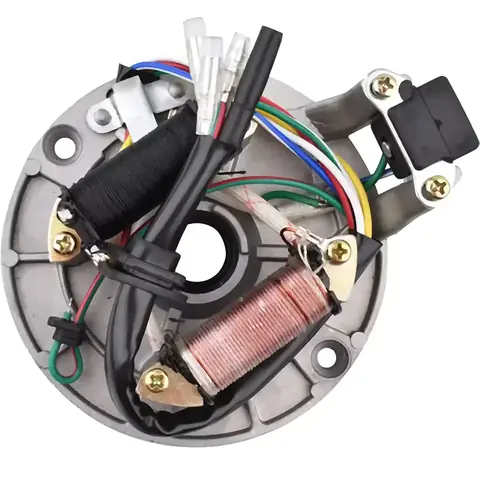 Zapalovací stator magneto 2 cívky ATV 50cc 70cc 90cc 107cc 110cc 125cc