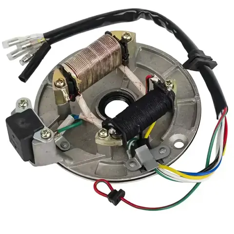 Zapalovací stator magneto 2 cívky ATV 50cc 70cc 90cc 107cc 110cc 125cc