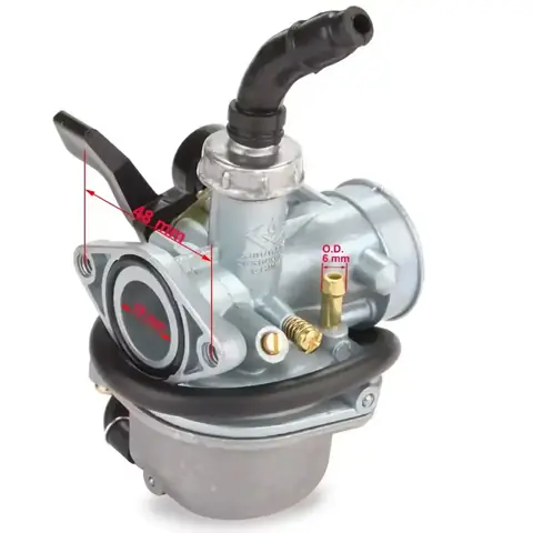 Carburator cu filtru de aer pentru ATV 90cc Set complet cu carburator și filtru aer, pentru motoare 90cc