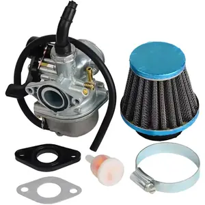 Carburator compatibil ATV 110cc, cu soc la mână și filtru aer de 35mm
