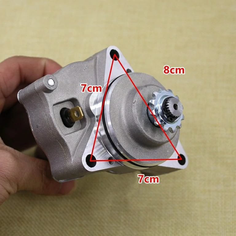 4 ütemű motorokhoz, ATV-khez és pit bike-okhoz elektromotor