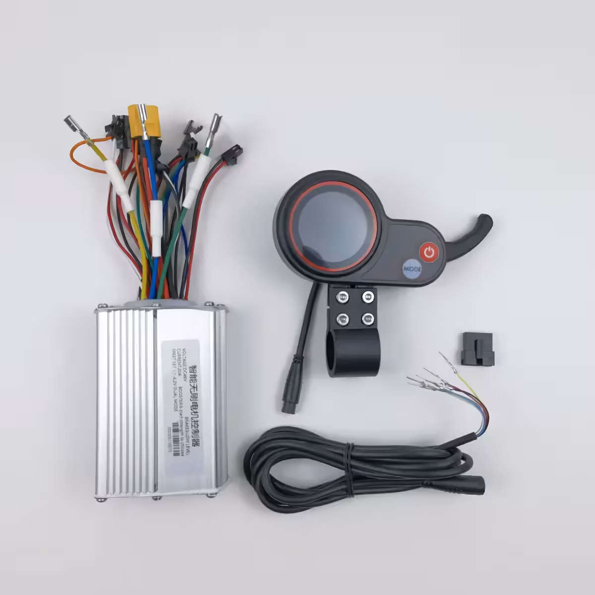 Accelerație ghidon + controller 48V bicicletă electrică Manetă accelerație și controller pentru biciclete electrice