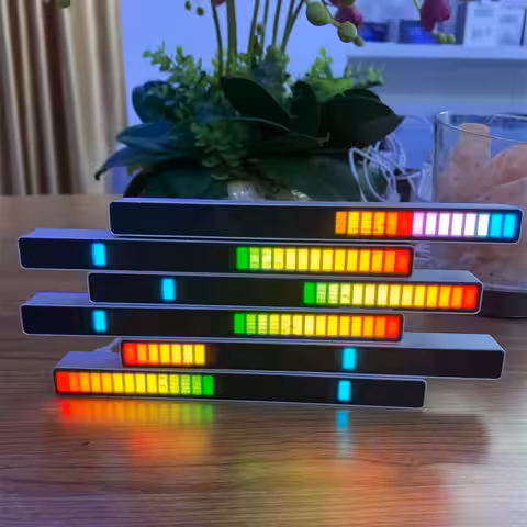 RGB LED-list för inredningsdekoration med ljuslägen efter ljud