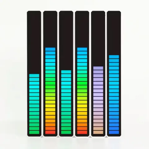 Bara LED RGB pentru efecte luminoase sincronizate cu muzica Bara LED RGB cu efecte speciale, perfectă pentru petreceri și gaming