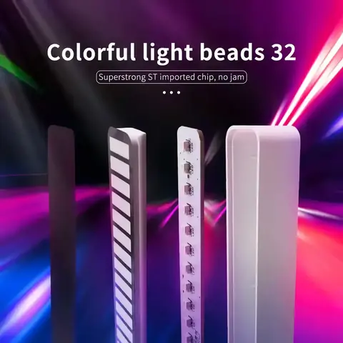 Bara LED RGB cu procesor ARM, timp de răspuns rapid la sunet și efecte