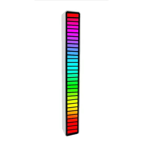 Bandă LED RGB cu microfon, reacționează dinamic la sunet