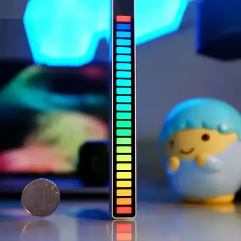 Bara LED RGB portabilă cu efecte luminoase muzicale Bara LED RGB portabilă cu moduri multiple și răspuns la muzică
