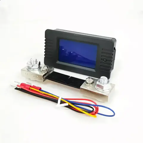 Contor energie solară cu ecran LCD mare Contor energie solară cu ecran LCD și iluminare de fundal