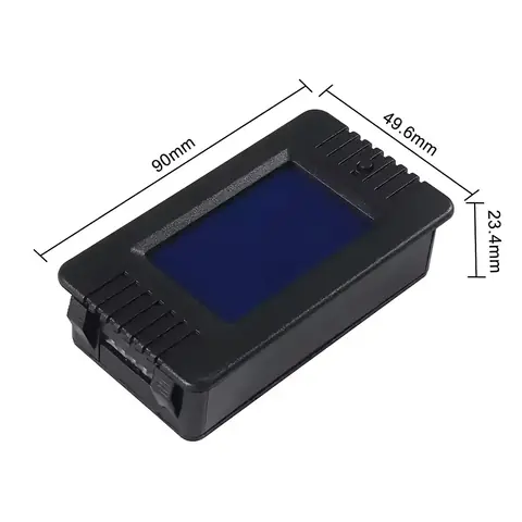 Ecran LCD iluminat pentru afișare parametri energie solară