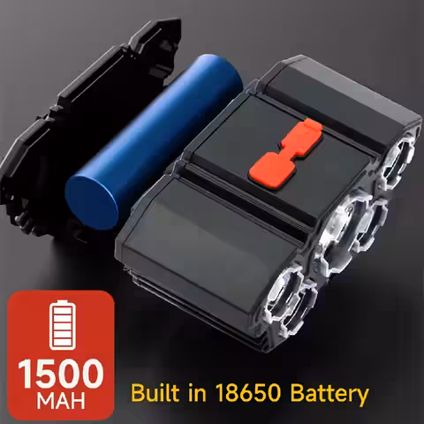 Čelovka s rýchlym USB nabíjaním a dlhou výdržou