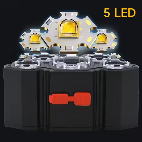 LED svietidlo s nabíjateľným akumulátorom a USB nabíjaním