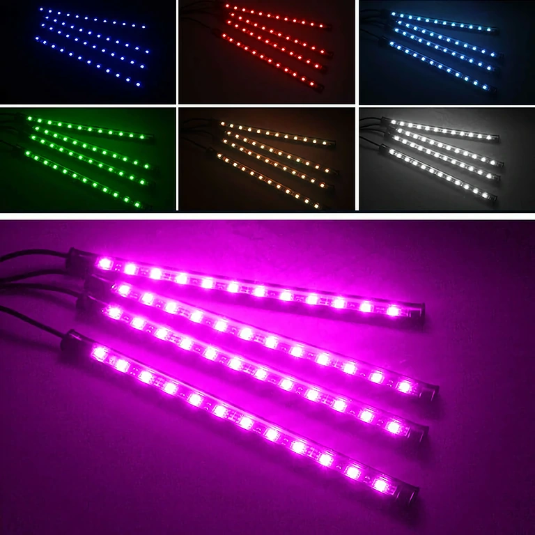 RGB ambientní osvětlení pro příjemnou automobilovou atmosféru
