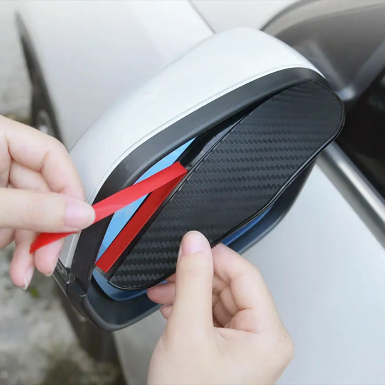 Apărătoare oglinzi auto cu bandă adezivă 3M Apărătoare oglinzi cu bandă adezivă dublă 3M pentru montaj sigur