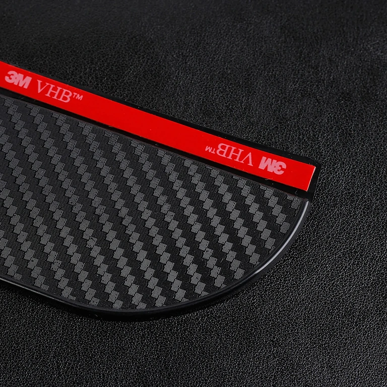 Set apărători carbon pentru oglinzi auto împotriva ploii Set complet de apărători din fibră de carbon pentru oglinzi auto, protecție ploaie