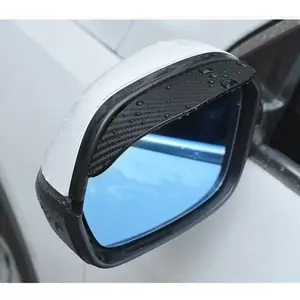 Apărătoare pentru oglinzi auto din fibră de carbon, protecție ploaie