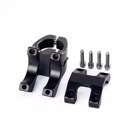 Kort MTB-styrstam för bättre kontroll och bekväm position vid mountainbike