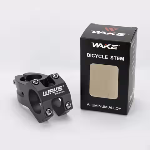 Kort MTB-styrstam 31,8 mm som minskar nack- och ryggspänning vid trampning