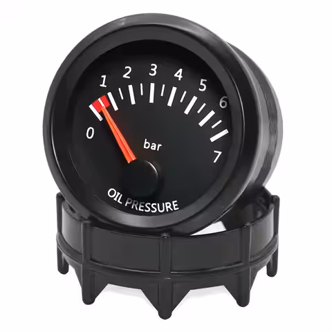 Oljetrycksmätare 52 mm för jordbruks- och maskinfordon