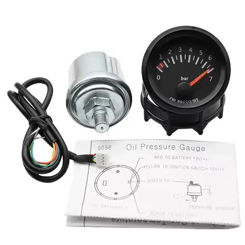 Kit complet pentru instalarea manometrului presiunii uleiului la utilaje agricole.