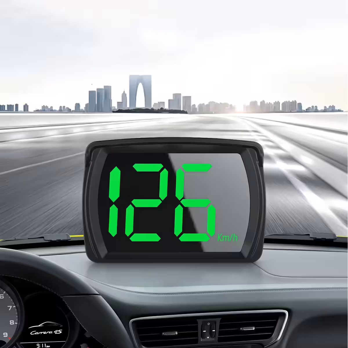 Vitezometru digital GPS pentru autoturisme, ATV-uri și scutere