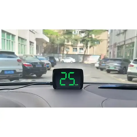 Vitezometru GPS cu afișaj luminos Dispozitiv GPS pentru măsurarea vitezei, vizibil în lumina soarelui