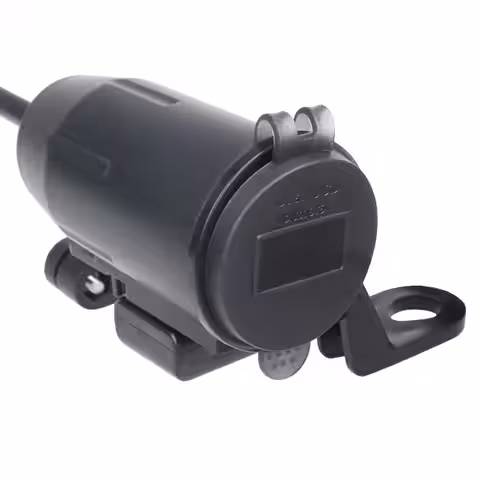 NABÍJAČKA telefón USB zásuvka voltmeter MOTO motocykel QC 3.0 A rýchle nabíjanie