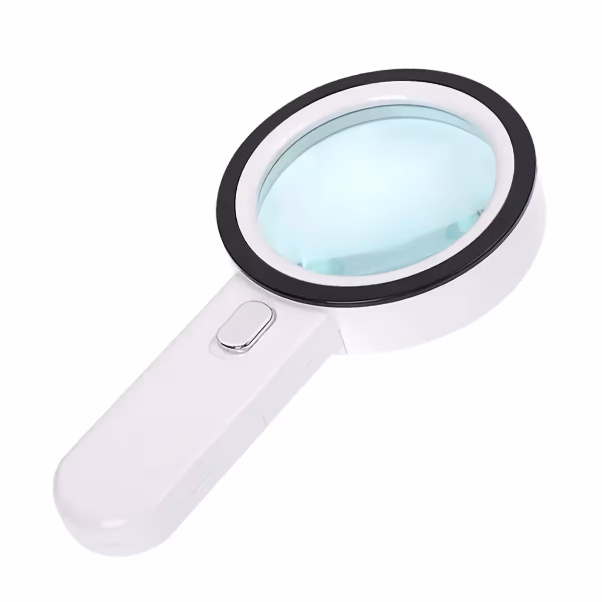 Lupa profesională cu lumină Lupa cu 12 LED-uri albe și 1 LED UV pentru examinare precisă