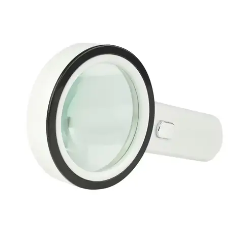Lupă cu efect de mărire și iluminare LED integrată