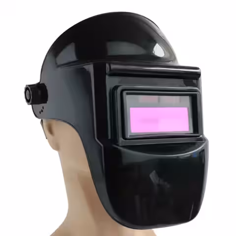 Professionell svetsmask med automatisk sensor och LCD-lins