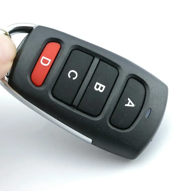 Telecomandă 4 butoane pentru releu Telecomandă suplimentară compatibilă cu relee 433MHz, codare 1527 și 2262