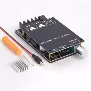 Amplificator stereo clasa D cu Bluetooth și cip TPA3116D2, 2x50W