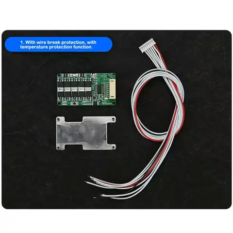 Modul protecție baterii 7S 24V 25A Modul BMS pentru protecția bateriilor Li-ion 7S cu curent 25A