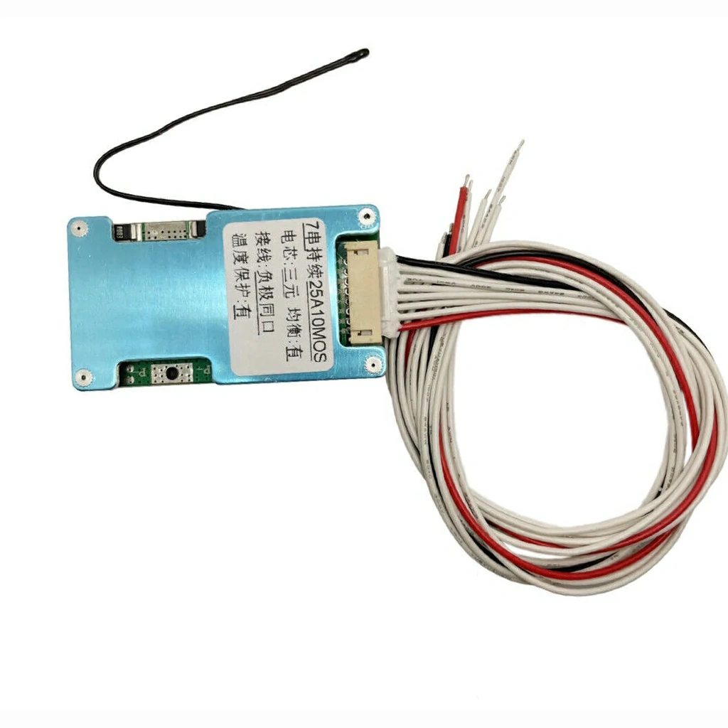 BMS 7S 24V 20A 25A – Védelem Töltés/Kisütéshez Li-Ion akkumulátorokhoz