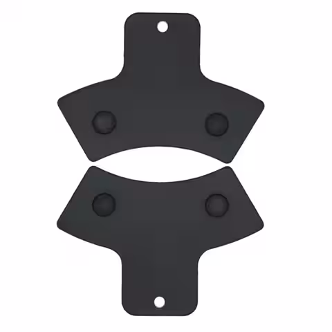 ATV-bromsbelägg av organiskt och keramisk material för bakhjul