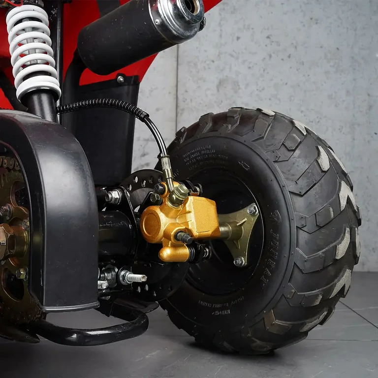 Zlatý třmen ATV s brzdovým kotoučem, zadní model