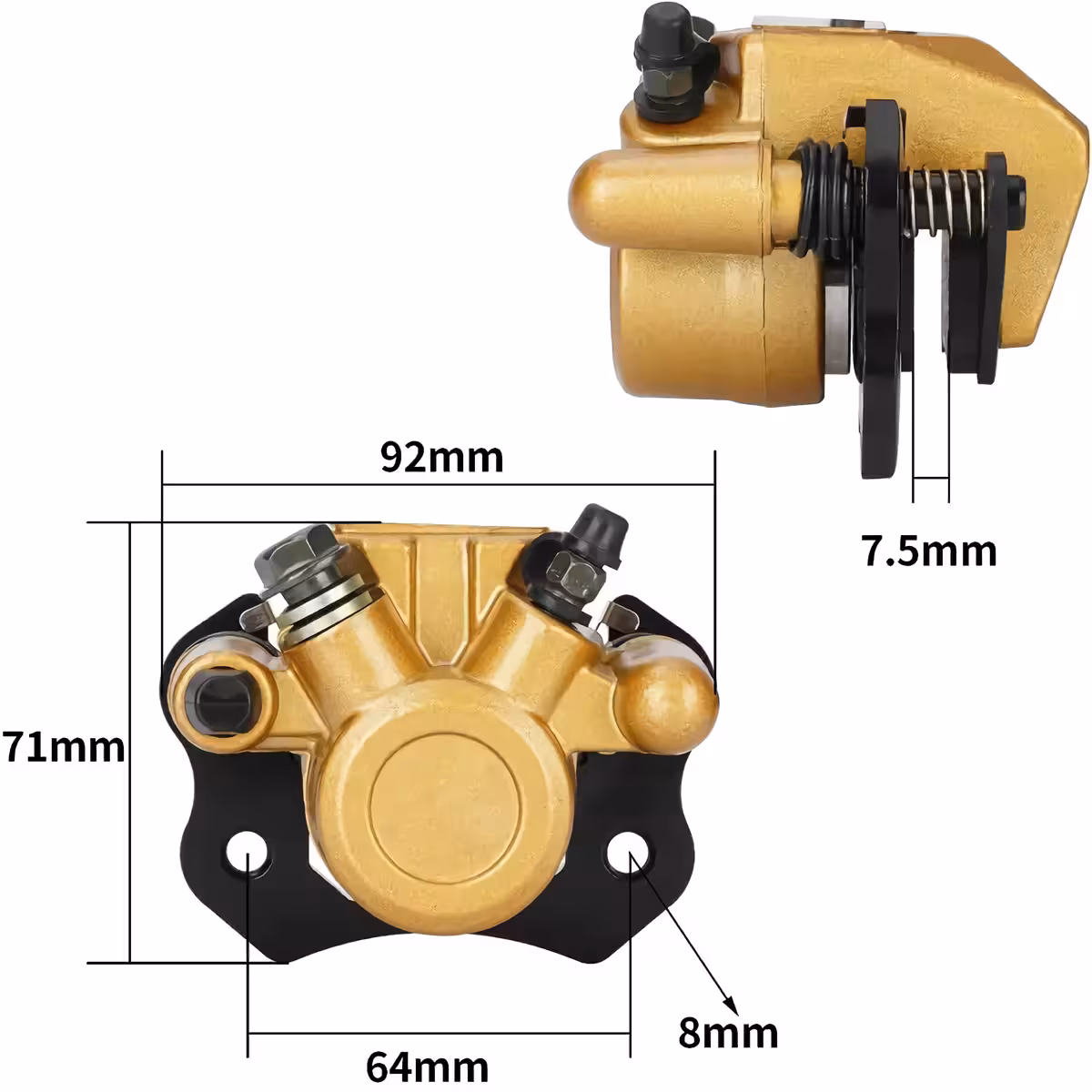 Etrier frână disc universal ATV Etrier frână disc ATV universal pentru 50cc–250cc