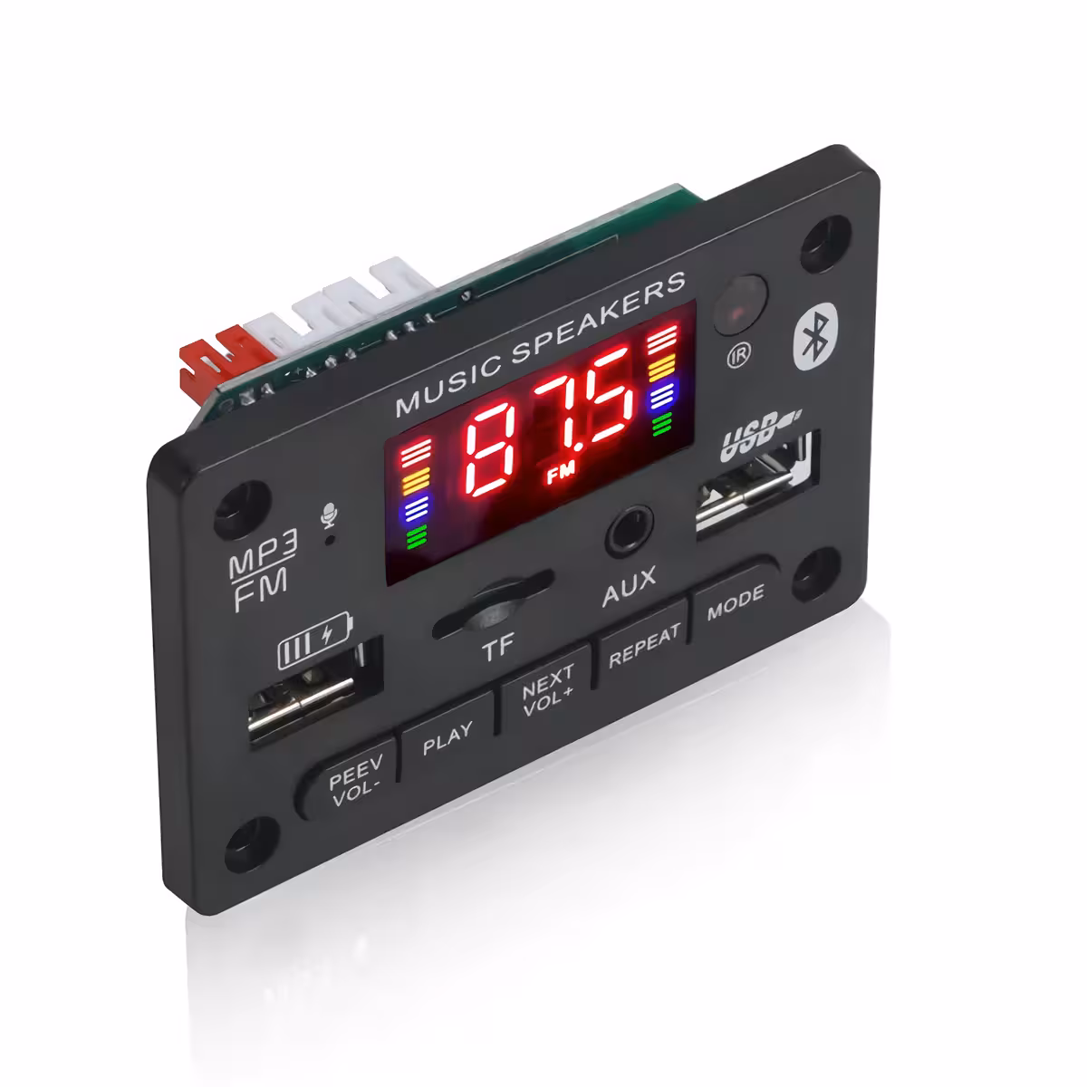 Modul muzical Bluetooth 2x40W Placă audio cu Bluetooth 5.0 și ieșire stereo 40W + 40W