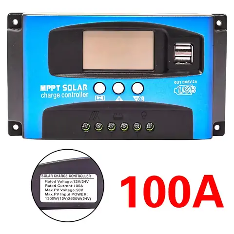 Controler MPPT cu protecție la supratensiune Regulator de încărcare solară cu control al tensiunii și protecție automată
