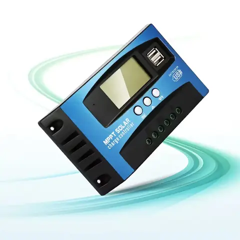 Regulator pentru panouri solare cu MPPT și USB dublu