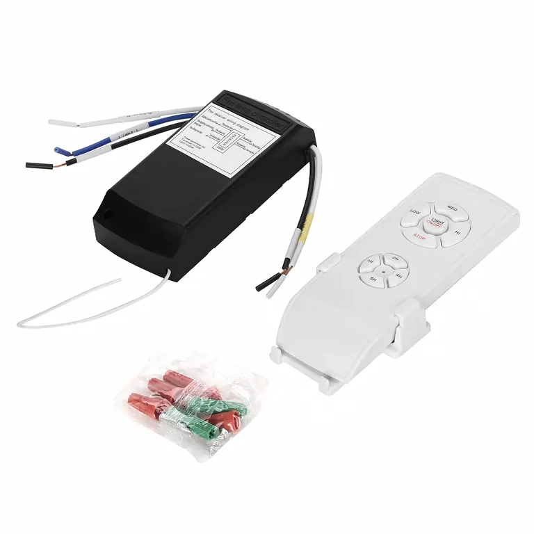 Дистанционно с приемник 220V за вентилатор или димируема лампа