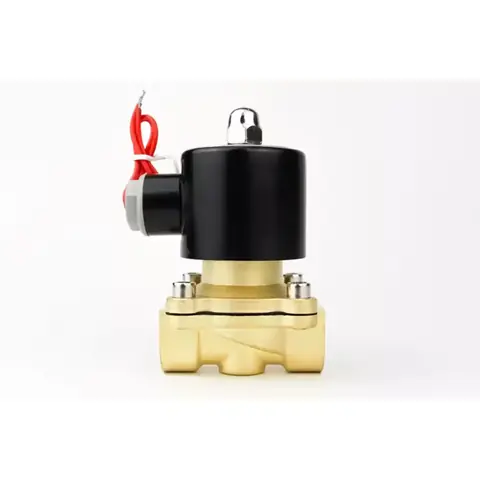Solenoidový ventil studená teplá voda vzduch 220V závit 1/2 normálně uzavřený