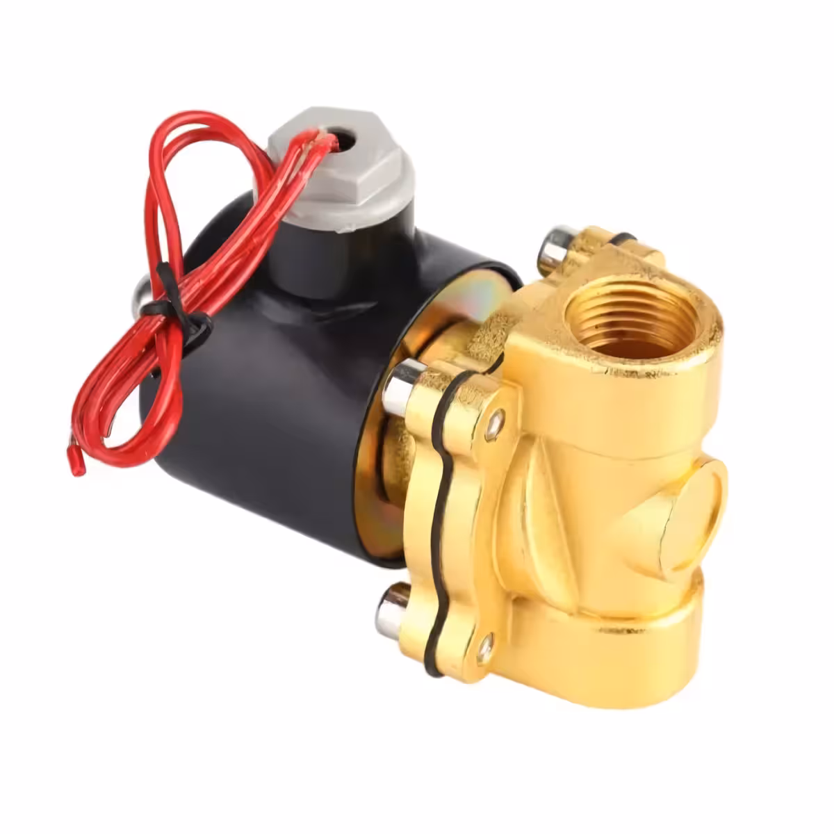 Electrovalvă solenoid 220V, putere 17W pentru control lichide Electrovalvă cu putere 17W, funcționare eficientă și fiabilă în sisteme industriale