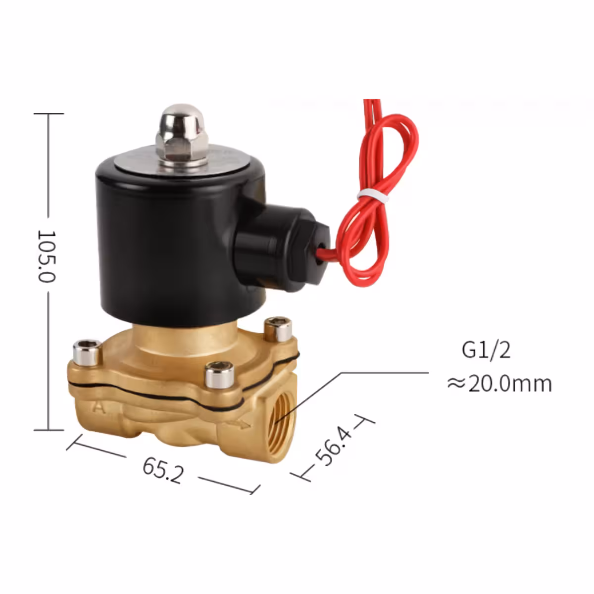 Electrovalvă compactă cu flux de 16 mm pentru aplicații diverse Electrovana compactă, ideală pentru sisteme de irigații și încălzire centrală
