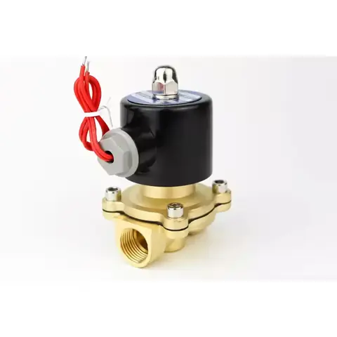 Solenoidový ventil studená teplá voda vzduch 220V závit 1/2 normálně uzavřený