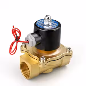 Electrovalvă solenoid normal închisă pentru apă, 3/4 inch, 220V