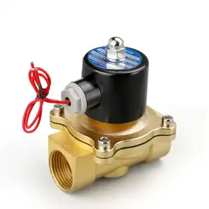 Electrovalvă solenoid normal închisă pentru apă, 3/4 inch, 220V