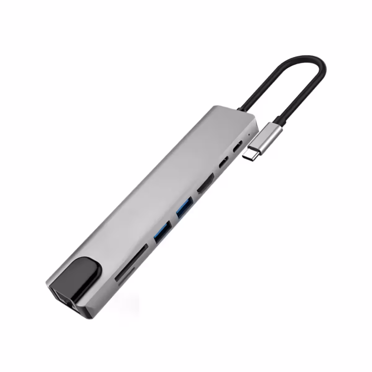 Hub USB-C universal pentru Lenovo și Dell Adaptor USB-C cu compatibilitate largă pentru laptopuri Dell și Lenovo