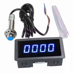 Tahometru electronic cu senzor magnetic pentru motoare și utilaje