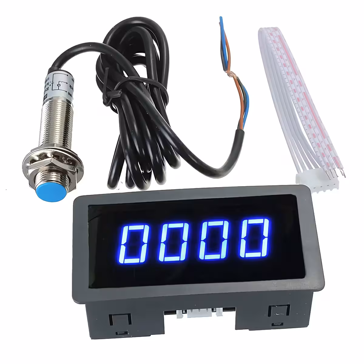 Tahometru electronic cu senzor magnetic pentru motoare și utilaje