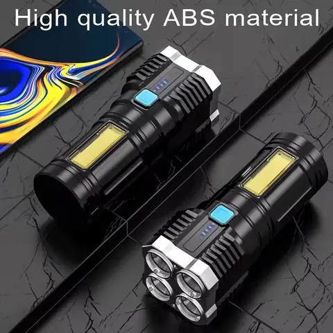 Lanternă LED profesională din material rezistent ABS